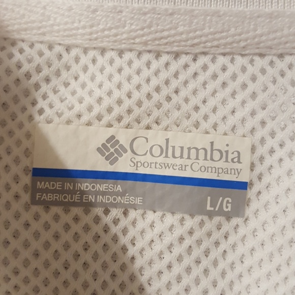 Columbia Golf Polo short sleeve white shirt - Picture 3 of 8